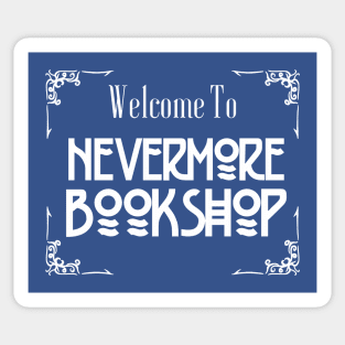 Welcome to Nevermore Bookshop Sticker